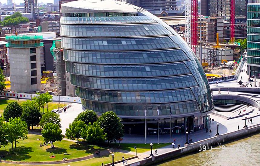 London City Hall modern building